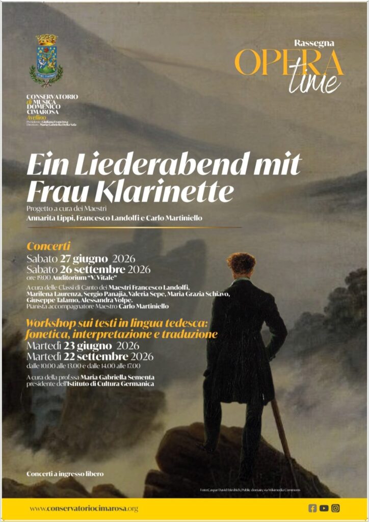 Ein Liederabend mit Frau Klarinette